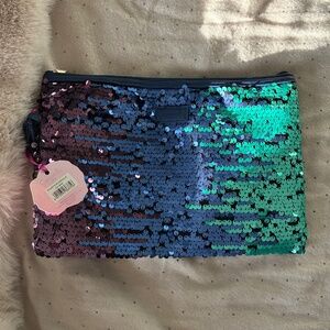 Sequined wristlet